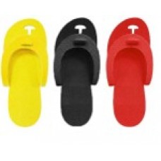 Тапочки пантолеты одноразовые ЭВА 3мм, размер 43,5, цвет в ассортименте