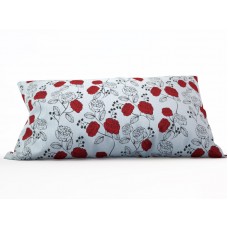 Декоративная подушка 'Стильные цветы', 25X45 см.
