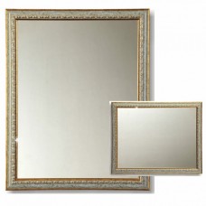 Зеркало в узорной рамке, горизонтальное + вертикальное, 400х500 х 30 мм, 500х400х30 мм пластик, код: 45755
