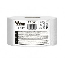 Бумага туалетная Veiro Professional Basic, 200 метров/ 12шт в упаковке