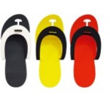 Тапочки пантолеты одноразовые ЭВА 5мм, размер 43,5, цвет в ассортименте