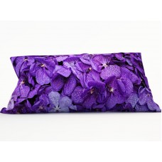 Декоративная подушка 'Лепестки орхидей', 25X45 см.