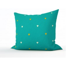 Декоративная подушка 'Карибская зелень', 45X45 см.