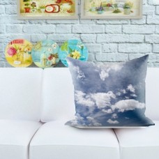 Декоративная подушка 'Небо в облаках', 45x45 см, габардин