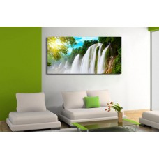 Модульная картина Водопады, В50 x Ш100 см.